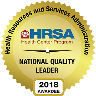HRSA National Quality Leader 2018 Awardee